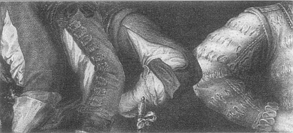 Three Cassock Sleeves and a Buff-coat Sleeve.